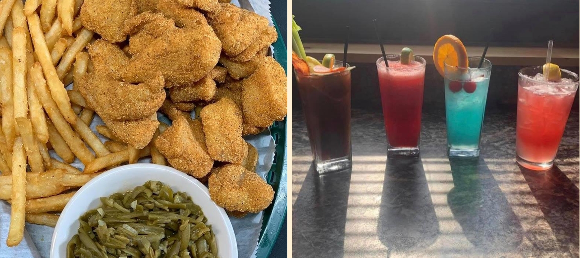 The Port "The Place to Be" Menu